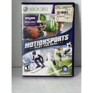 Motionsports (Microsoft Xbox 360,‎ 2010)  Game